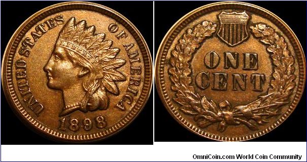 1898 Indian Head Cent