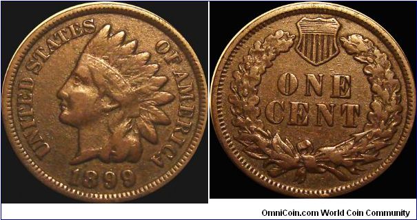 1899 Indian Head Cent