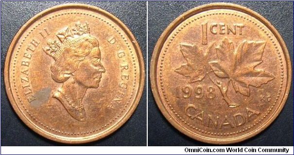 Canada 1998 1 cent. Special thanks to RickieB!