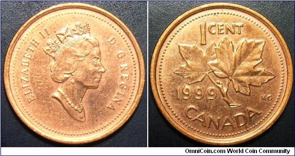 Canada 1999 1 cent. Special thanks to RickieB!