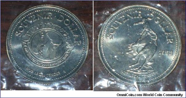 1 Dollar Token
Calgary, Alberta
Calgary Stampede