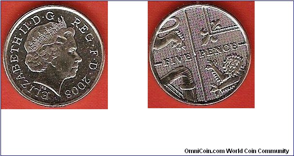 5 pence
new design
Elizabeth II by Ian Rank-Broadley