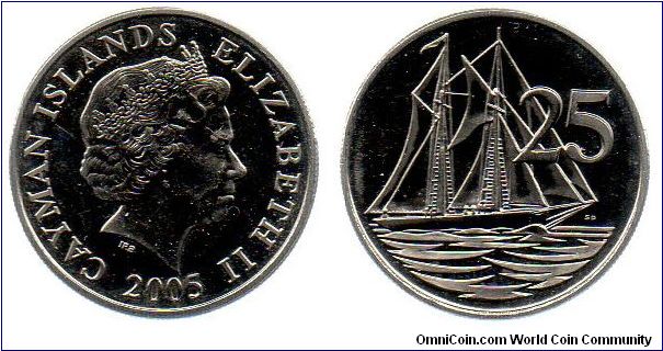 2005 25 cents