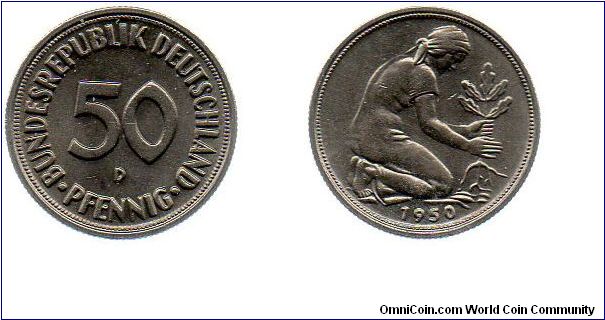 1950 50 pfennig