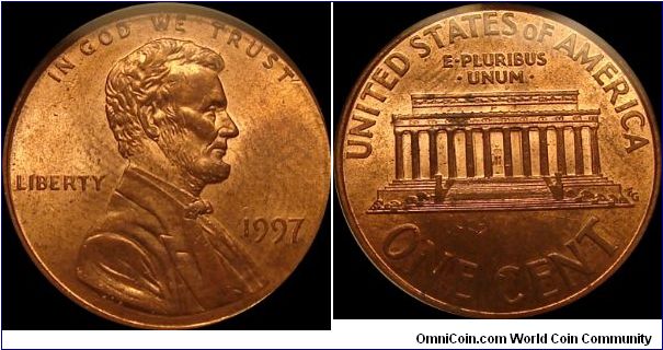 1997 Lincoln Cent
Doubled Die Obverse
Double Ear Variety