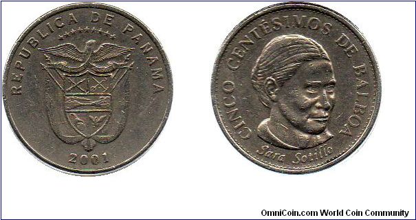 2001 5 centesimos