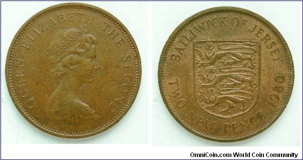 2 New Pence
Elizabeth II