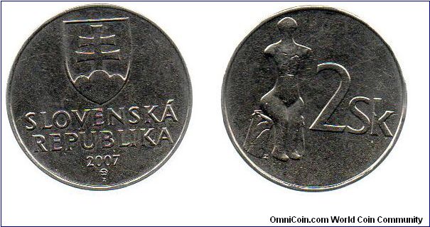 2007 2 Koruna