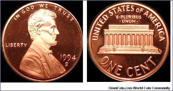 1994-S Proof Lincoln Cent