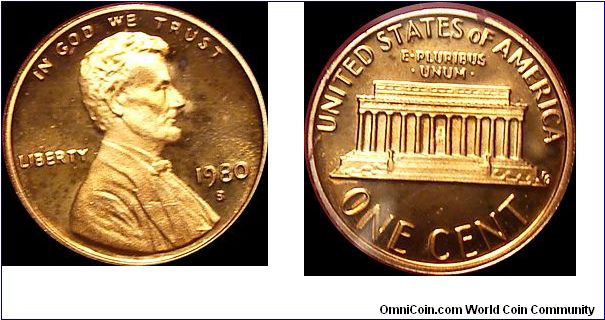 1980-S Proof Lincoln Cent