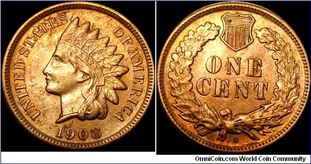 1908-S Indian Cent