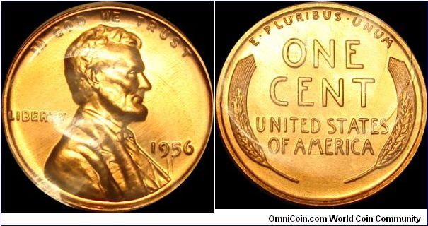 1956 Proof Lincoln Cent

Cellophane Pack
