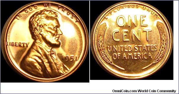 1951 Proof Lincoln Cent

Cellophane Pack