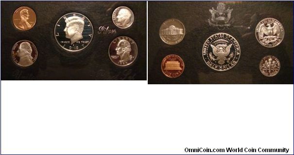 1997 Silver Premier Proof Set

Black Case