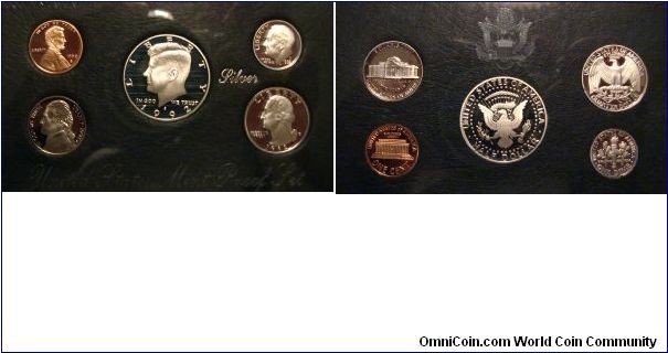 1992 Silver Premier Proof Set

Black Case