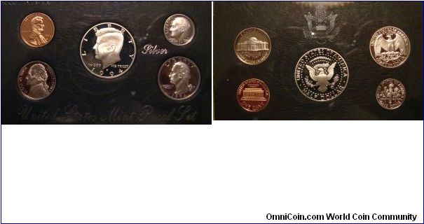 1994 Silver Premier Proof Set

Black Case