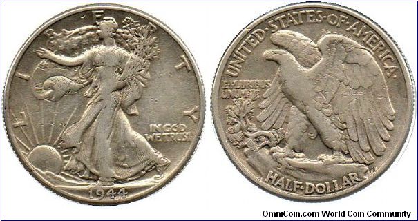1944 1/2 Dollar