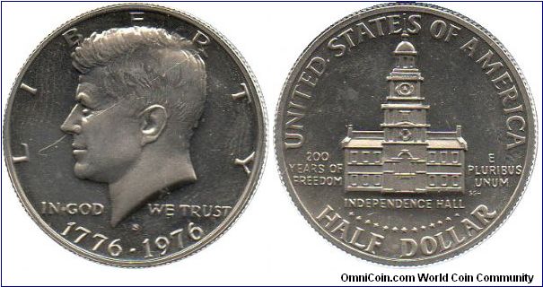 1976 1/2 Dollar