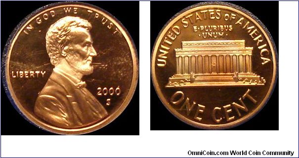 2000-S Proof Lincoln Cent