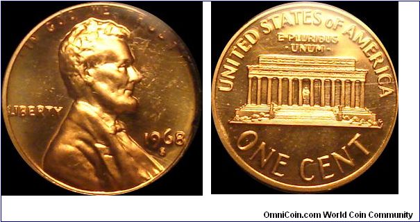 1968-S Proof Lincoln Cent