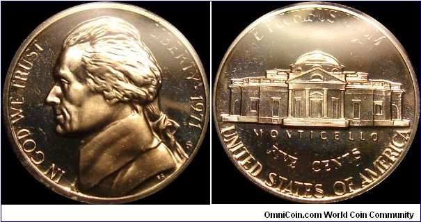 1971-S Proof Jefferson Nickel