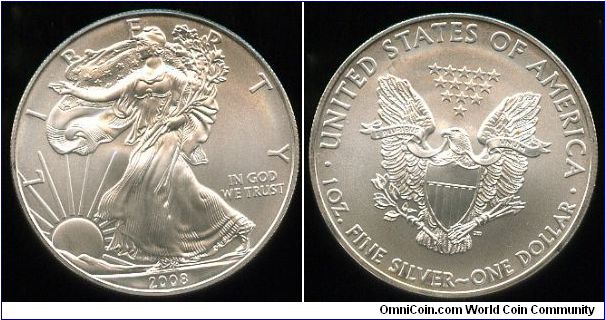 $1 1oz Silver
Walking Liberty
American Eagle