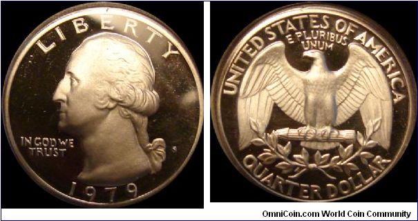 1979-S Proof Washington Quarter