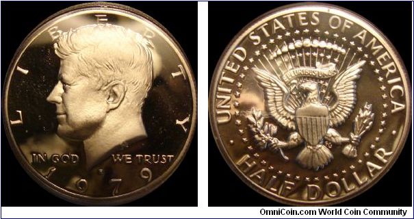 1979-S Proof Kennedy Half Dollar