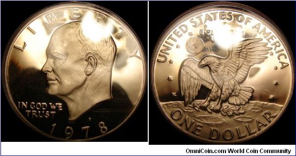 1978-S Proof Eisenhower Dollar