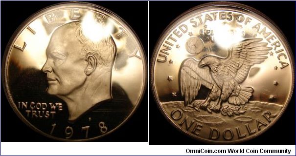 1978-S Proof Eisenhower Dollar