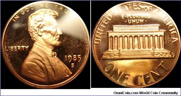 1985-S Proof Lincoln Cent