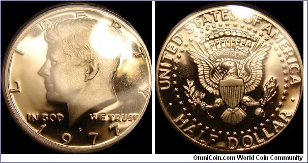 1977-S Proof Kennedy Half Dollar
