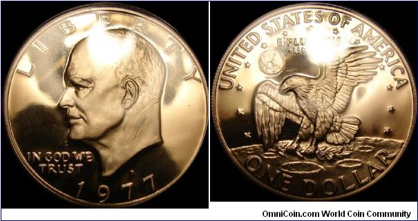 1977-S Proof Eisenhower Dollar