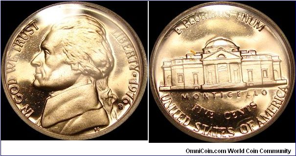 1976-S Proof Jefferson Nickel