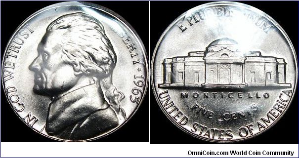 1965 SMS Jefferson Nickel
No Proofs This Year