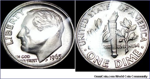 1965 SMS Roosevelt Dime
No Proof Sets This Year