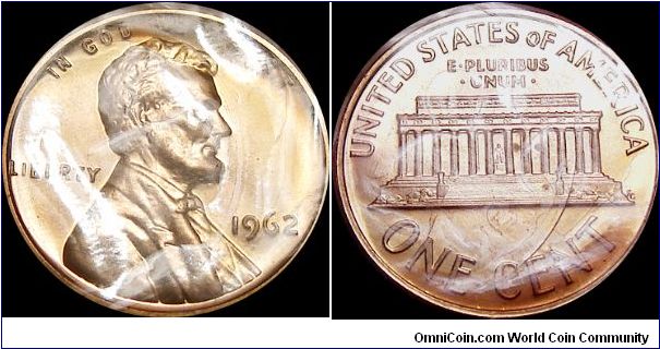 1962 Proof Lincoln Cent