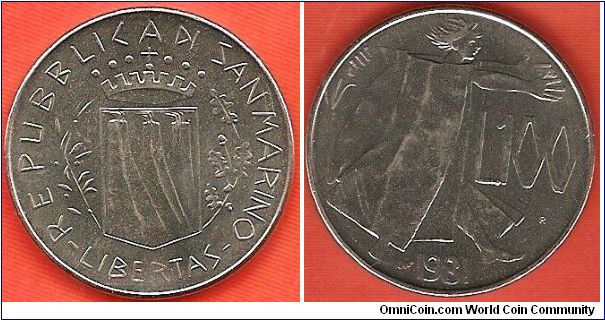 100 lire
steel