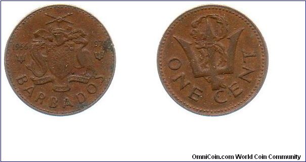 1976 1 cent