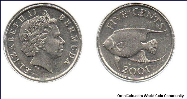 2001 5 cents
