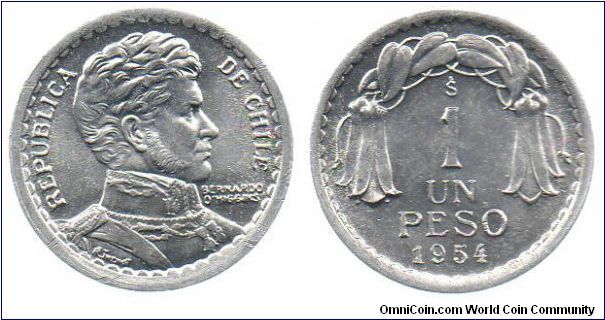1954 1 Peso