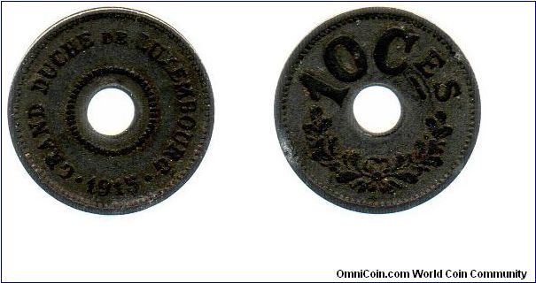 1915 10 centimes