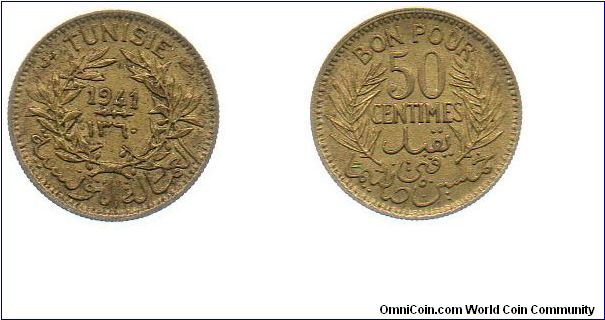 1941 50 centimes