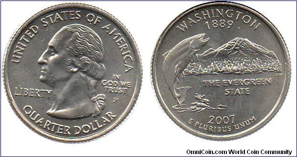 2007 1/4 Dollar - Washington