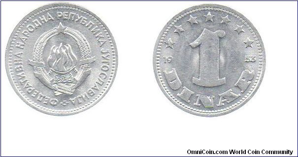 1953 1 Dinar