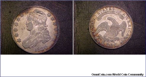 O-116, R.3, a very nice example, likely cleaned long ago, but nice rim toning (looks to be toned where there were old staples in a 2x2).