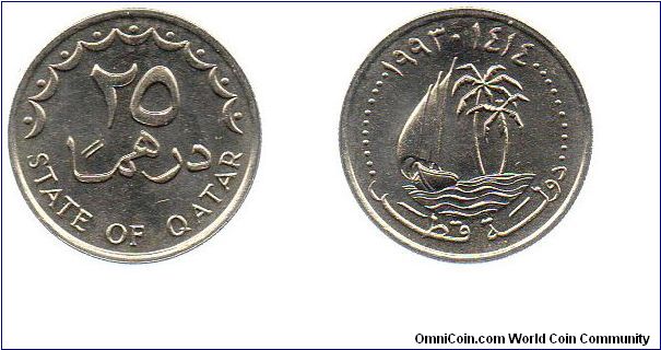 1993 25 Dirhams