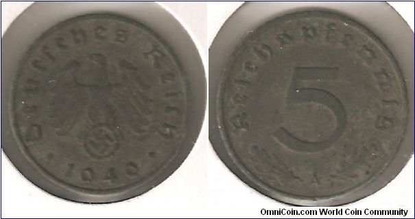 5 Reichspfennig A