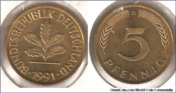 5 Pfennig D