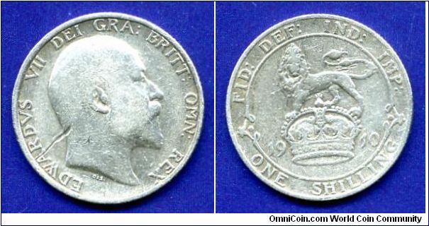 Shilling.
Edward VII (1901-1910).


Ag925f. 5,65gr.